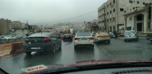Amman im Regen