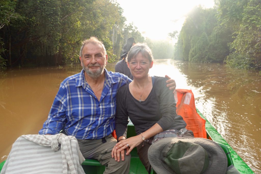 Auf dem Kinabatangan River