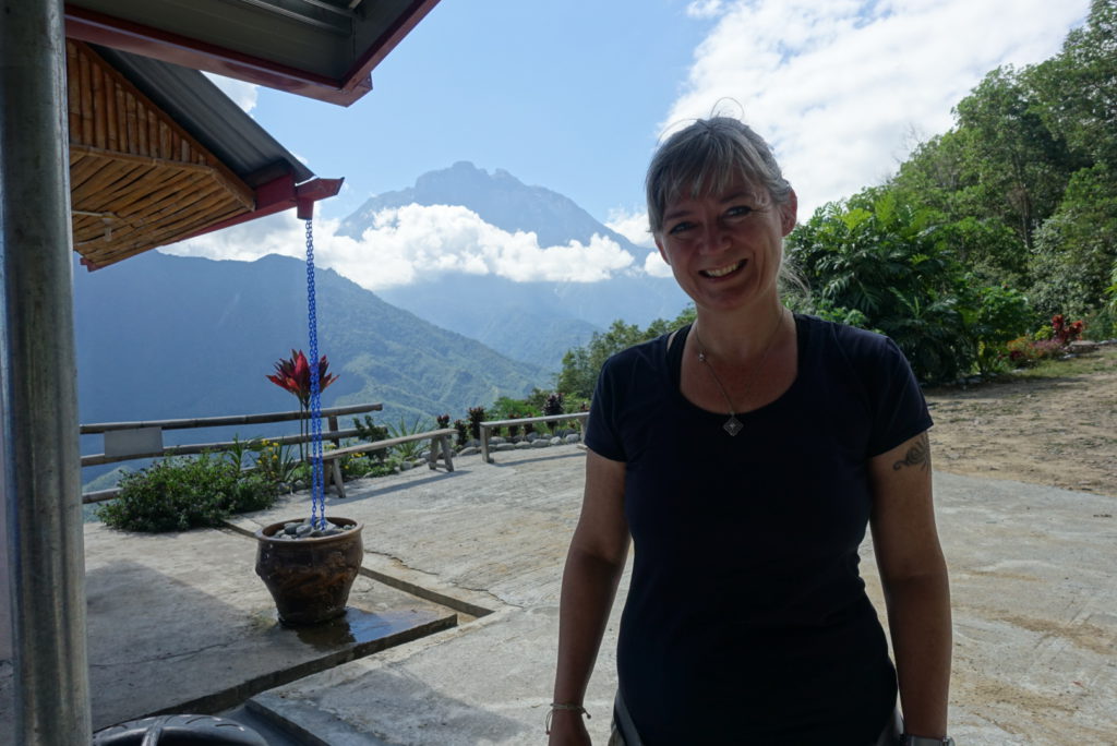 Mt. Kinabalu vom Keranggi Viewpoint