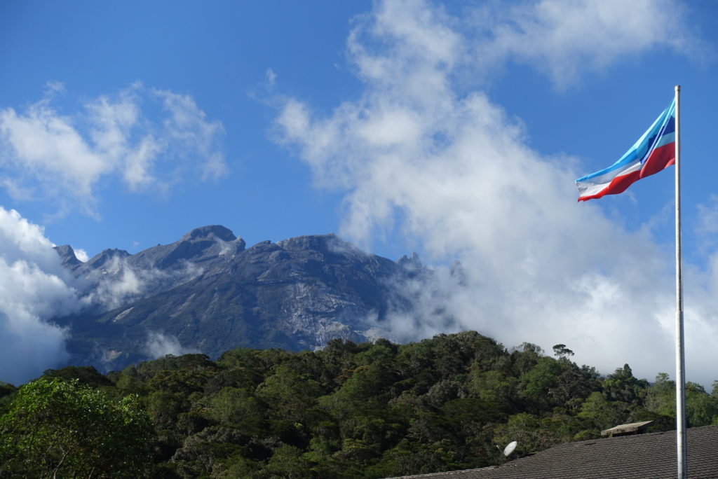 Blick auf den Mt. Kinabalu