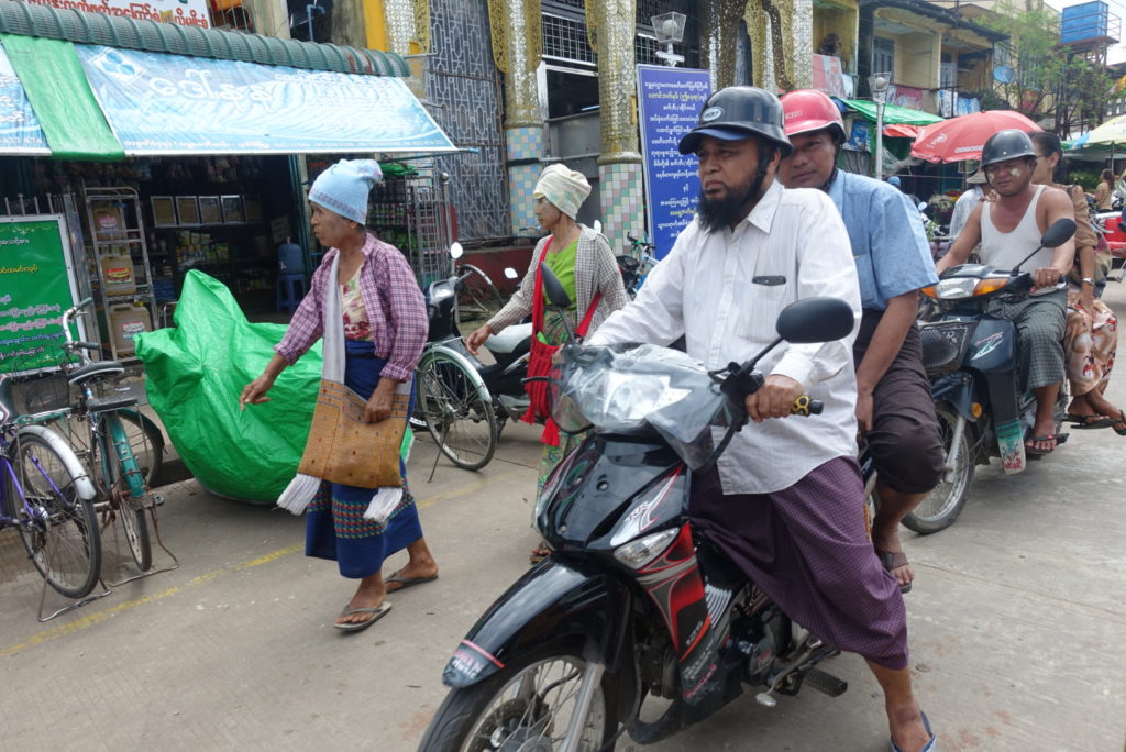 Pathein Straßenleben