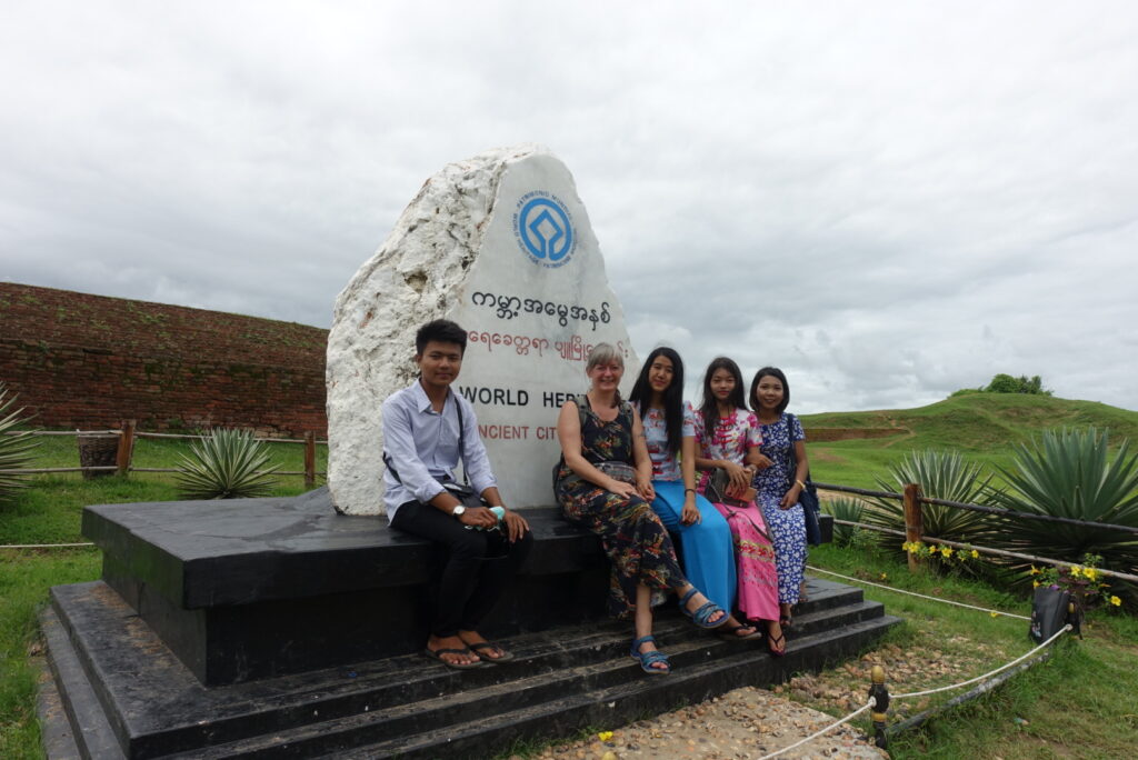 Pyu Ancient City Selfie