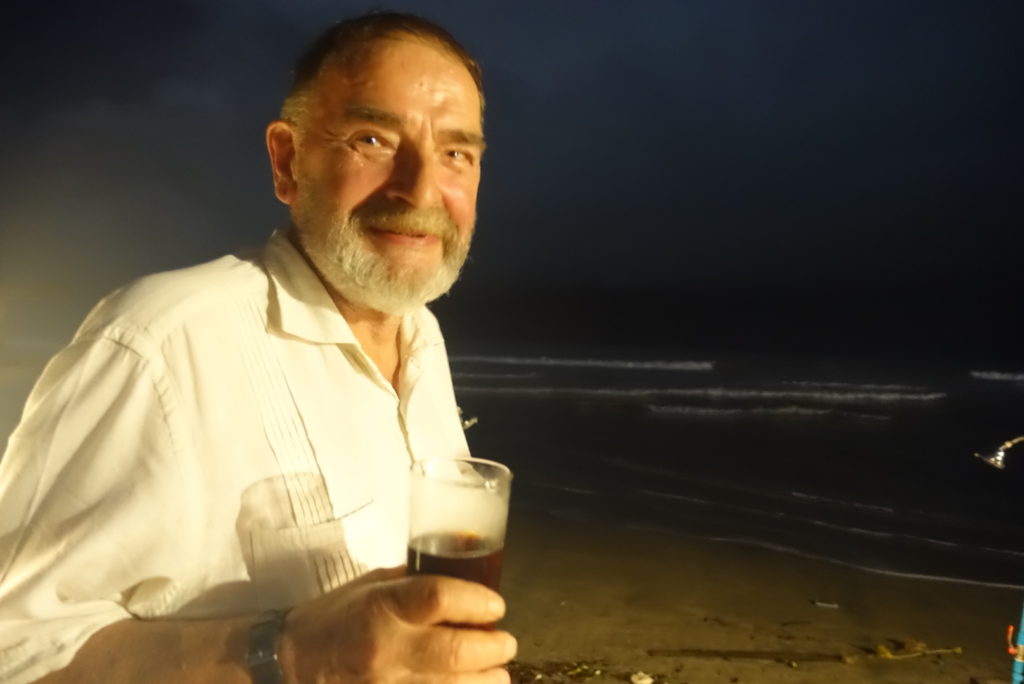 Nachts am Strand
