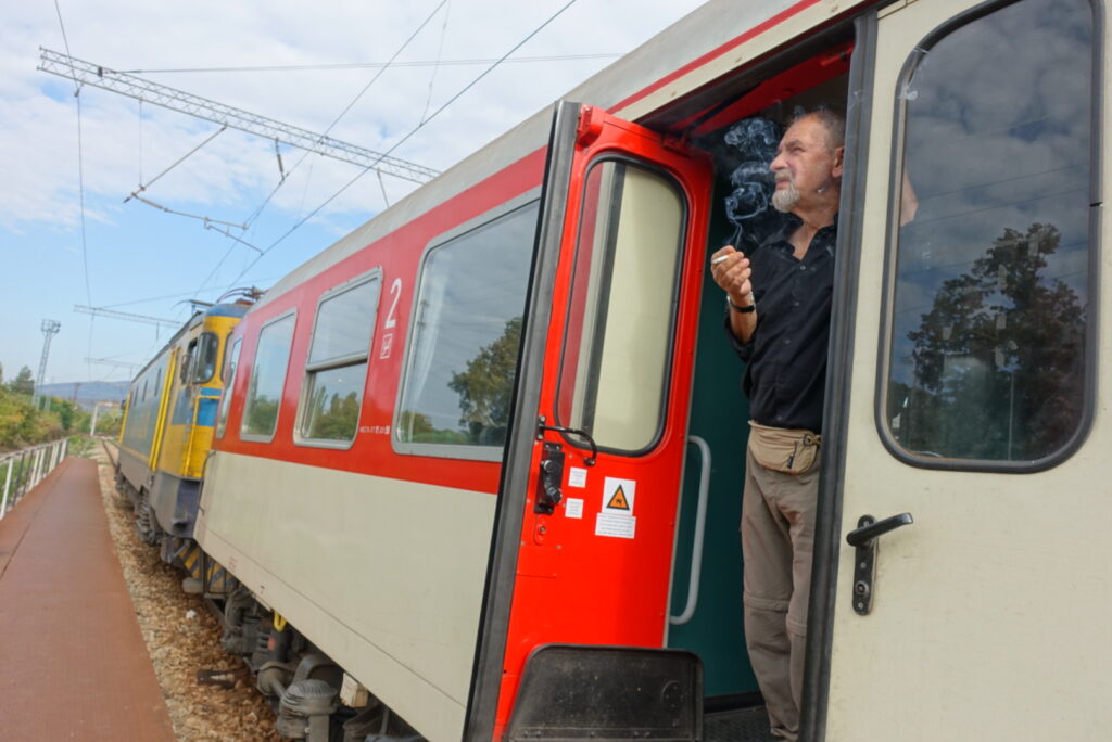 Rauchen aus dem Zug