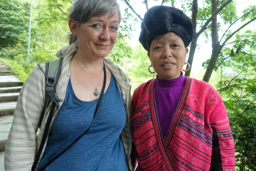 Chrissie mit Yao-Frau