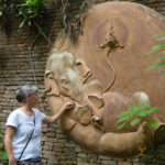 Wat Pha Lat - Elefantenrelief